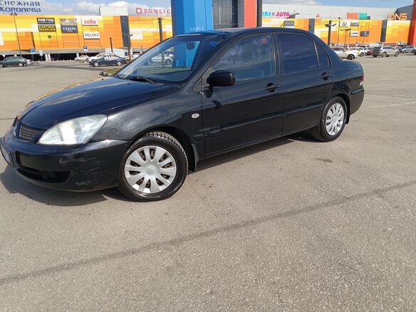 2005 Mitsubishi Lancer IX Рестайлинг, чёрный, 550000 рублей