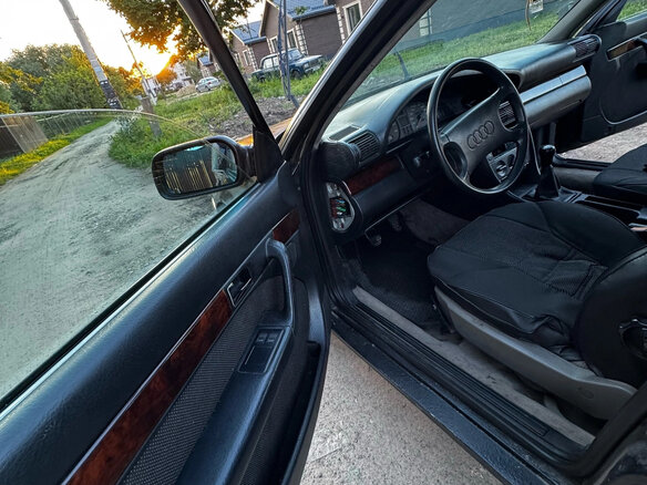 1991 Audi 100 IV (C4), чёрный, 200000 рублей - вид 4