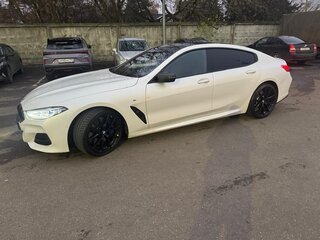 2019 BMW 8 серии Gran Coupe 840d xDrive II (G14/G15/G16), белый, 8100000 рублей, вид 4