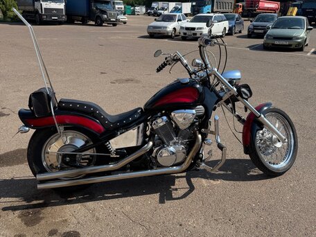 1993 Honda Steed 400, красный, 299000 рублей, вид 1