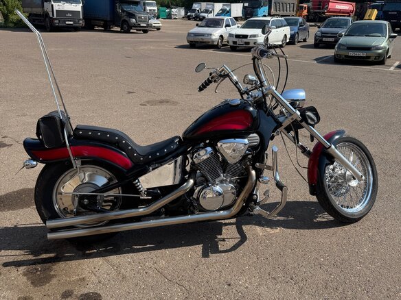 1993 Honda Steed 400, красный, 199999 рублей