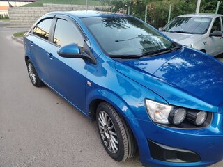 2015 Chevrolet Aveo II, синий, 775000 рублей, вид 1