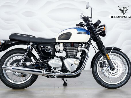 2026 Triumph Bonneville T120, синий, 1677000 рублей, вид 1