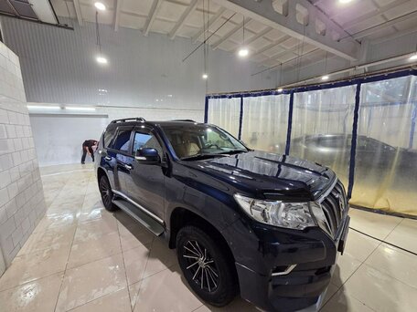 2018 Toyota Land Cruiser Prado 150 Series Рестайлинг 2, синий, 4700000 рублей, вид 3