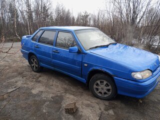 2003 Lada (ВАЗ) 2115, синий, 140000 рублей, вид 1