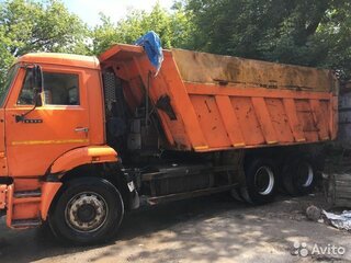 2008 КамАЗ 6520, оранжевый, 850000 рублей, вид 1