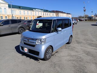 2019 Honda N-BOX II, голубой, 884000 рублей, вид 1