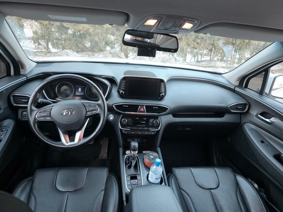 2019 Hyundai Santa Fe IV, белый, 3150000 рублей - вид 15