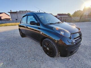 2007 Nissan Micra III (K12), чёрный, 530000 рублей, вид 1