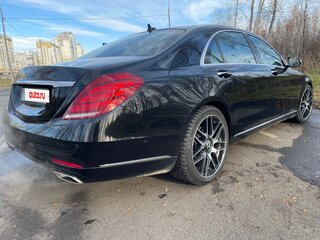 2016 Mercedes-Benz S-Класс 400 Long VI (W222, C217), чёрный, 4250000 рублей, вид 4
