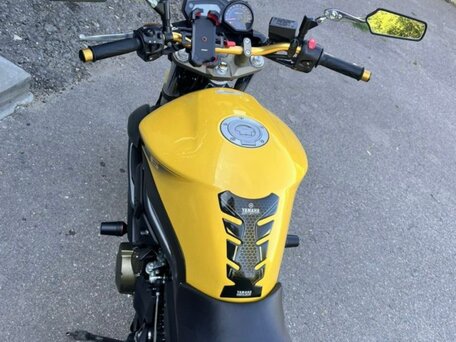 2009 Yamaha XJ600, жёлтый, 450000 рублей, вид 4