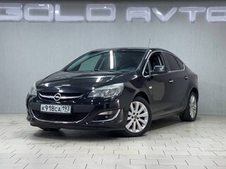 2012 Opel Astra J Рестайлинг, чёрный, 790000 рублей, вид 1