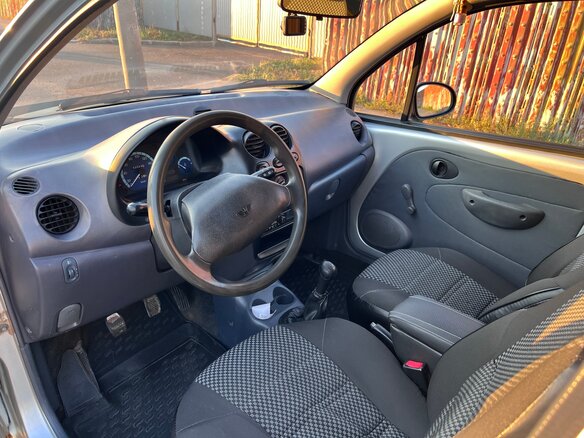 2013 Daewoo Matiz I Рестайлинг, серебристый, 260000 рублей - вид 5