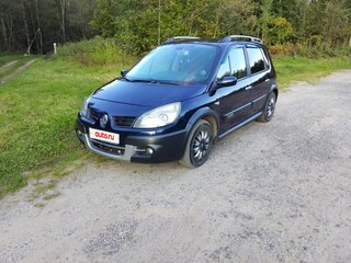 2007 Renault Scenic Conquest II Рестайлинг, синий, 470000 рублей, вид 3