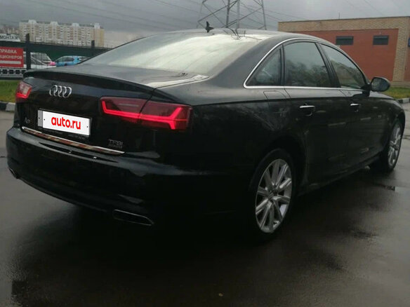 2016 Audi A6 IV (C7) Рестайлинг, чёрный, 2350000 рублей - вид 2