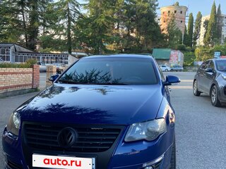 2008 Volkswagen Passat B6, синий, 780000 рублей, вид 2