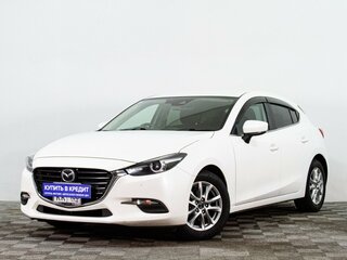 2018 Mazda Axela III Рестайлинг, белый, 1349000 рублей, вид 3