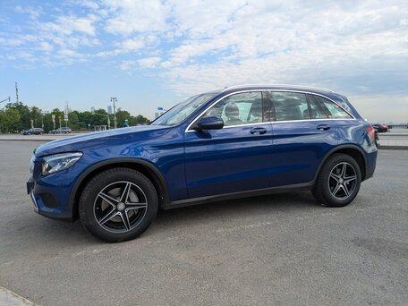 2019 Mercedes-Benz GLC 220 d I (X253), синий, 3450000 рублей, вид 3