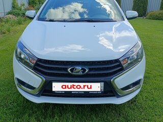 2020 Lada (ВАЗ) Vesta I, белый, 1070000 рублей, вид 2