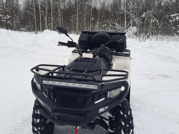 2013 Stels ATV-600, белый, 620000 рублей - вид 1