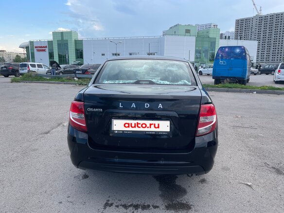 2023 Lada (ВАЗ) Granta I Рестайлинг, чёрный, 670000 рублей - вид 5