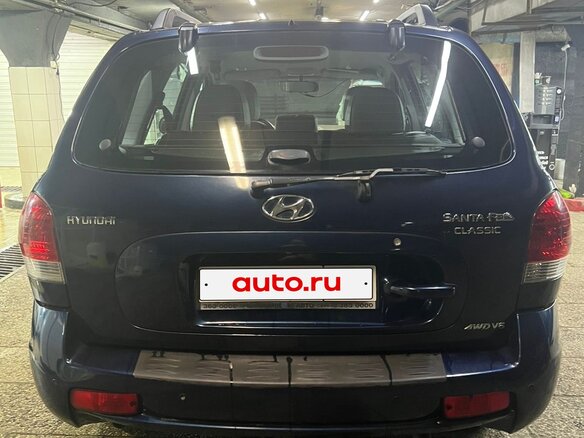 2007 Hyundai Santa Fe Classic Classic, синий, 1100000 рублей - вид 8