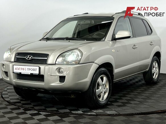 2007 Hyundai Tucson I, серебристый, 740000 рублей - вид 1