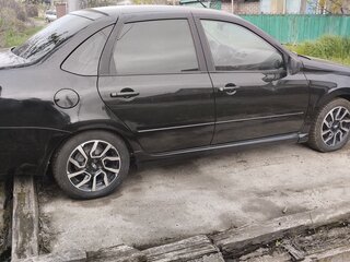 2022 Lada (ВАЗ) Granta Drive Active I Рестайлинг, чёрный, 465000 рублей, вид 2
