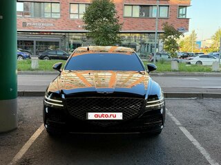 2021 Genesis G80 II, чёрный, 3200000 рублей, вид 4