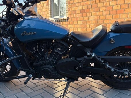 2023 Indian Scout Sixty, голубой, 1100000 рублей, вид 2
