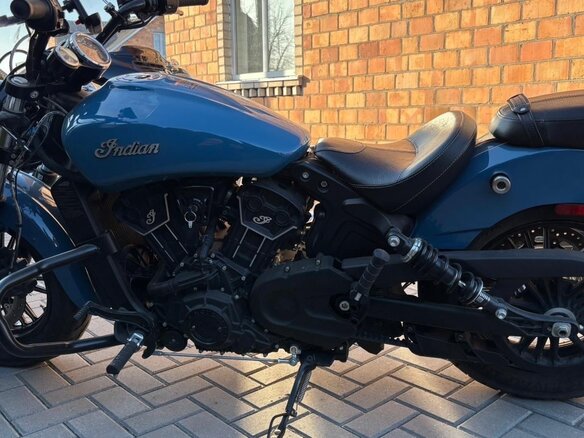 2023 Indian Scout Sixty, голубой, 1100000 рублей - вид 1