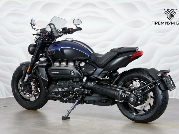 2024 Triumph Rocket 3, чёрный, 2599000 рублей - вид 7