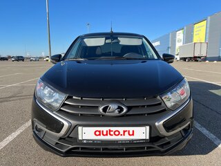 2022 Lada (ВАЗ) Granta I Рестайлинг, чёрный, 770000 рублей, вид 2