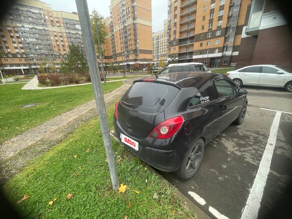 2008 Opel Corsa D, чёрный, 630000 рублей - вид 3