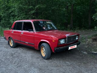 1991 Lada (ВАЗ) 2107, красный, 250000 рублей, вид 5