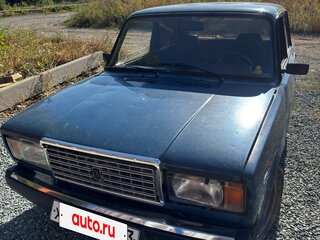 2004 Lada (ВАЗ) 2107, синий, 55000 рублей, вид 2