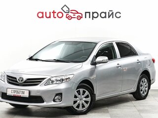 2012 Toyota Corolla X (E140, E150) Рестайлинг, серебристый, 849000 рублей, вид 3