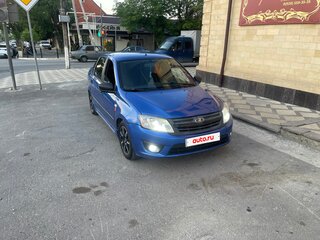 2016 Lada (ВАЗ) Granta Sport I, синий, 545000 рублей, вид 4