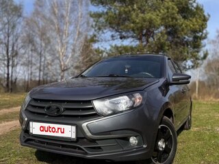 2020 Lada (ВАЗ) Granta I Рестайлинг, серый, 715000 рублей, вид 3