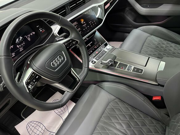 2024 Audi A7 L 45 TFSI II (4K), чёрный - вид 12