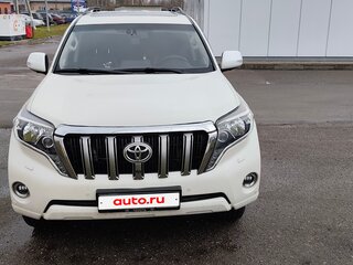 2015 Toyota Land Cruiser Prado 150 Series Рестайлинг 1, белый, 4000000 рублей, вид 2