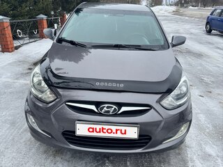 2014 Hyundai Solaris I, чёрный, 750000 рублей, вид 1