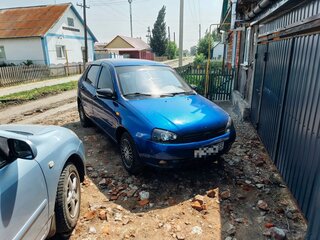 2007 Lada (ВАЗ) Kalina I, синий, 270000 рублей, вид 4