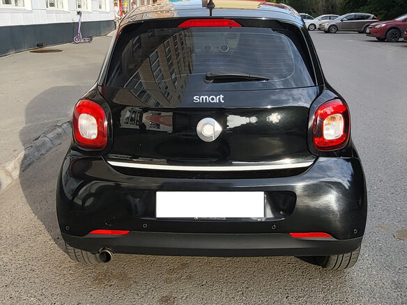 2016 Smart Forfour II, чёрный, 695000 рублей - вид 6