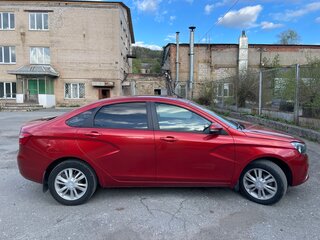 2016 Lada (ВАЗ) Vesta I, красный, 650000 рублей, вид 5