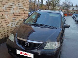 2002 Mazda MPV II (LW), чёрный, 436000 рублей, вид 1