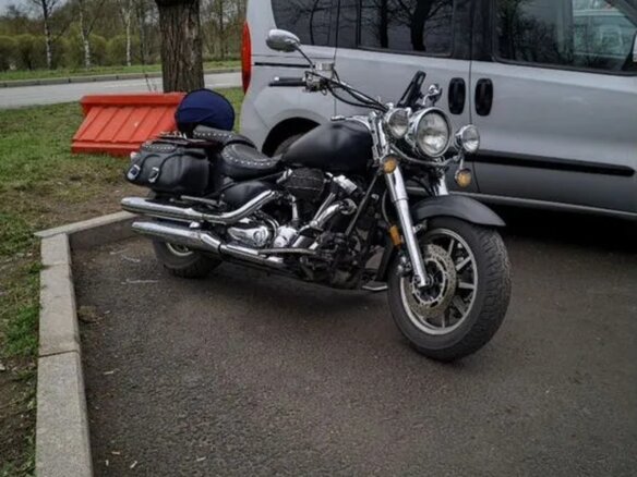 2004 Yamaha XV 1700 Road Star, чёрный, 620000 рублей - вид 17