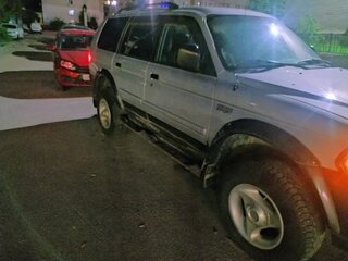 2002 Mitsubishi Montero Sport I, серебристый, 780000 рублей, вид 1