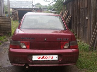 2005 Lada (ВАЗ) 2110, красный, 78000 рублей, вид 2