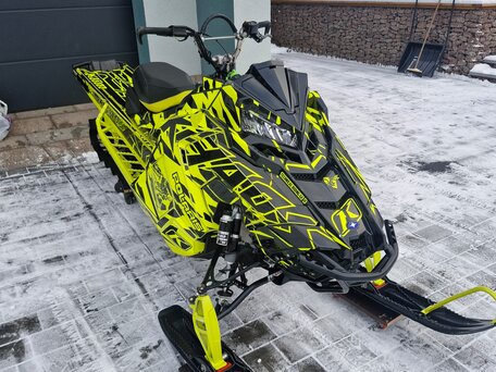 2017 Polaris 850 PRO-RMK, жёлтый, 900000 рублей, вид 4